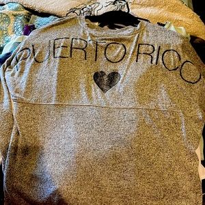 Puerto Rico long sleeve soft shirt nWT